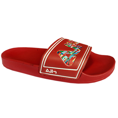 fila slippers red